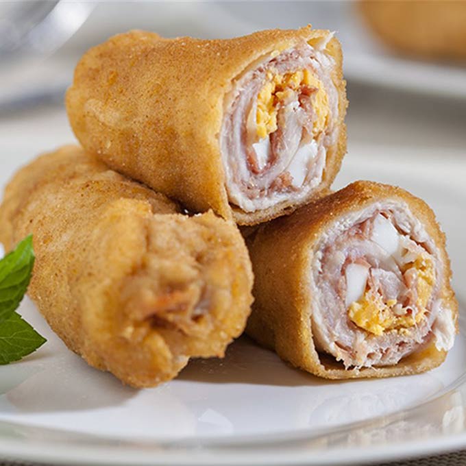 flamenquines, recetas andaluzas, Coviran